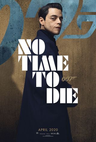 Rami Malek poster for No Time To Die