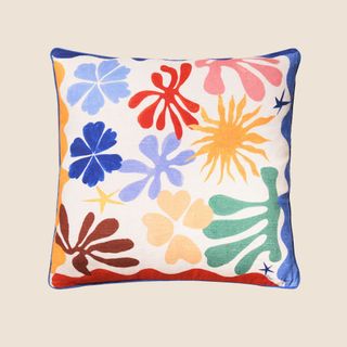 Casa RIXO collection bright patterned cushion