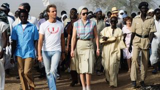 Princess Anne working with Save the Children