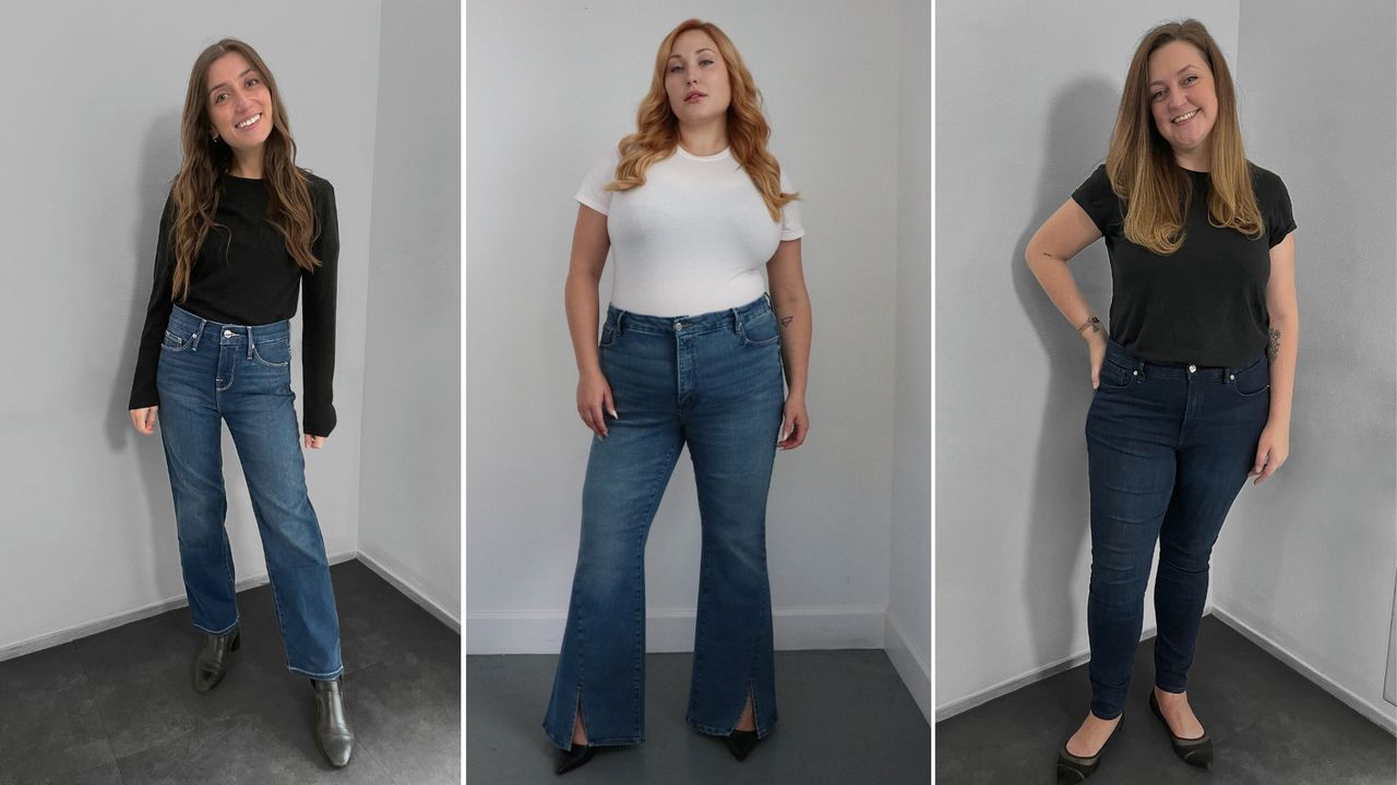 Editors try Good American jeans