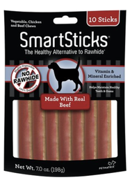 SmartBones SmartSticks Beef Chews Dog Treats RRP: $13.36 | Now: $5.99 | Save: $7.37 (55%)
