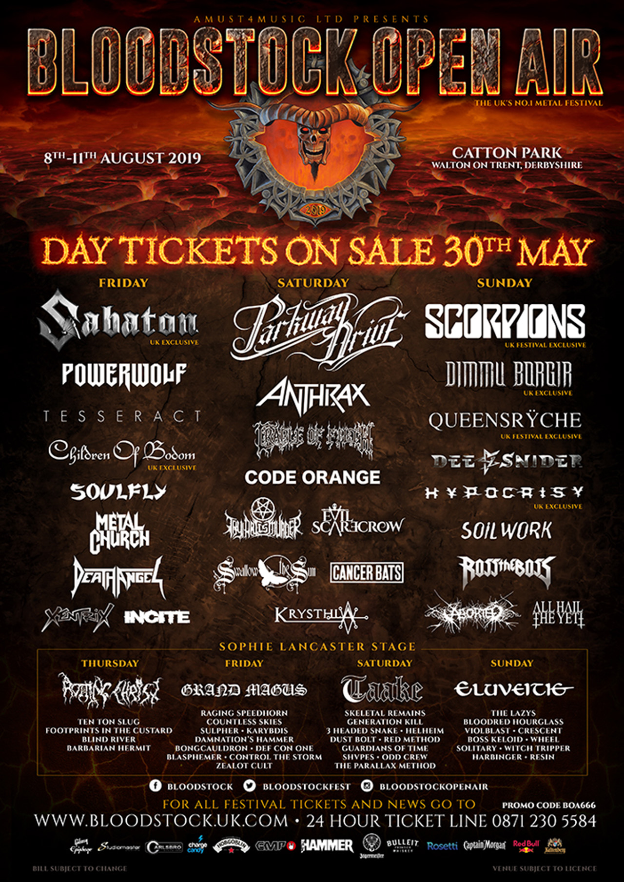 Bloodstock 2019 day tickets now on sale | Louder