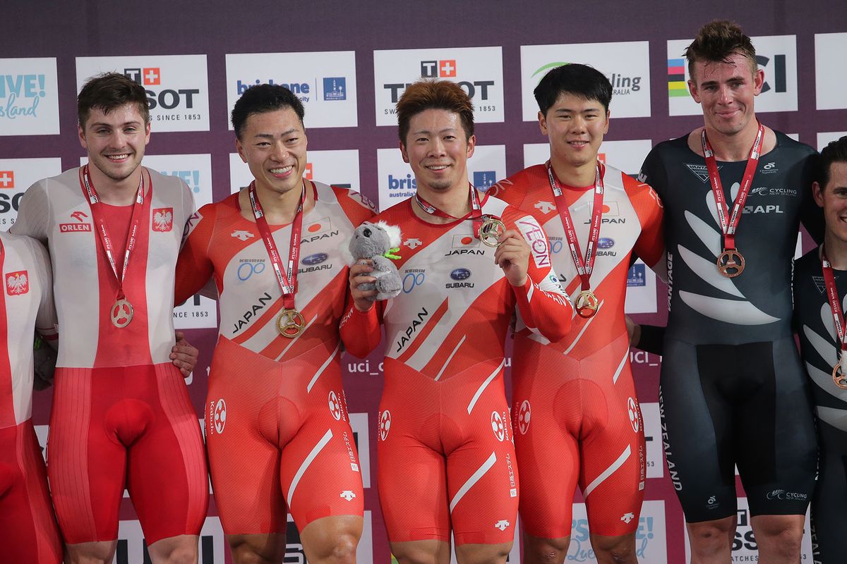 Japan celebrate their win