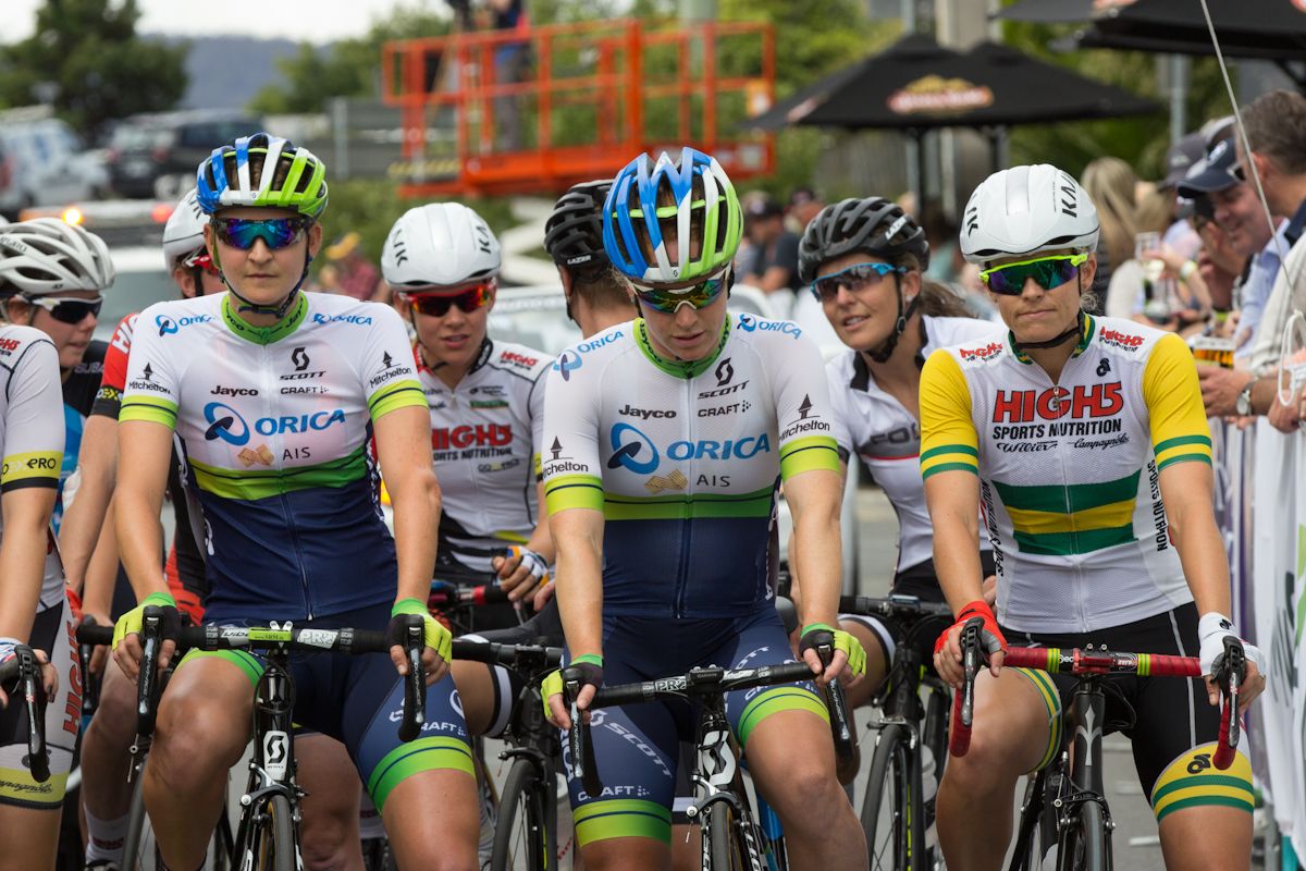 Waiting for the start of the Stan Siejka Classic