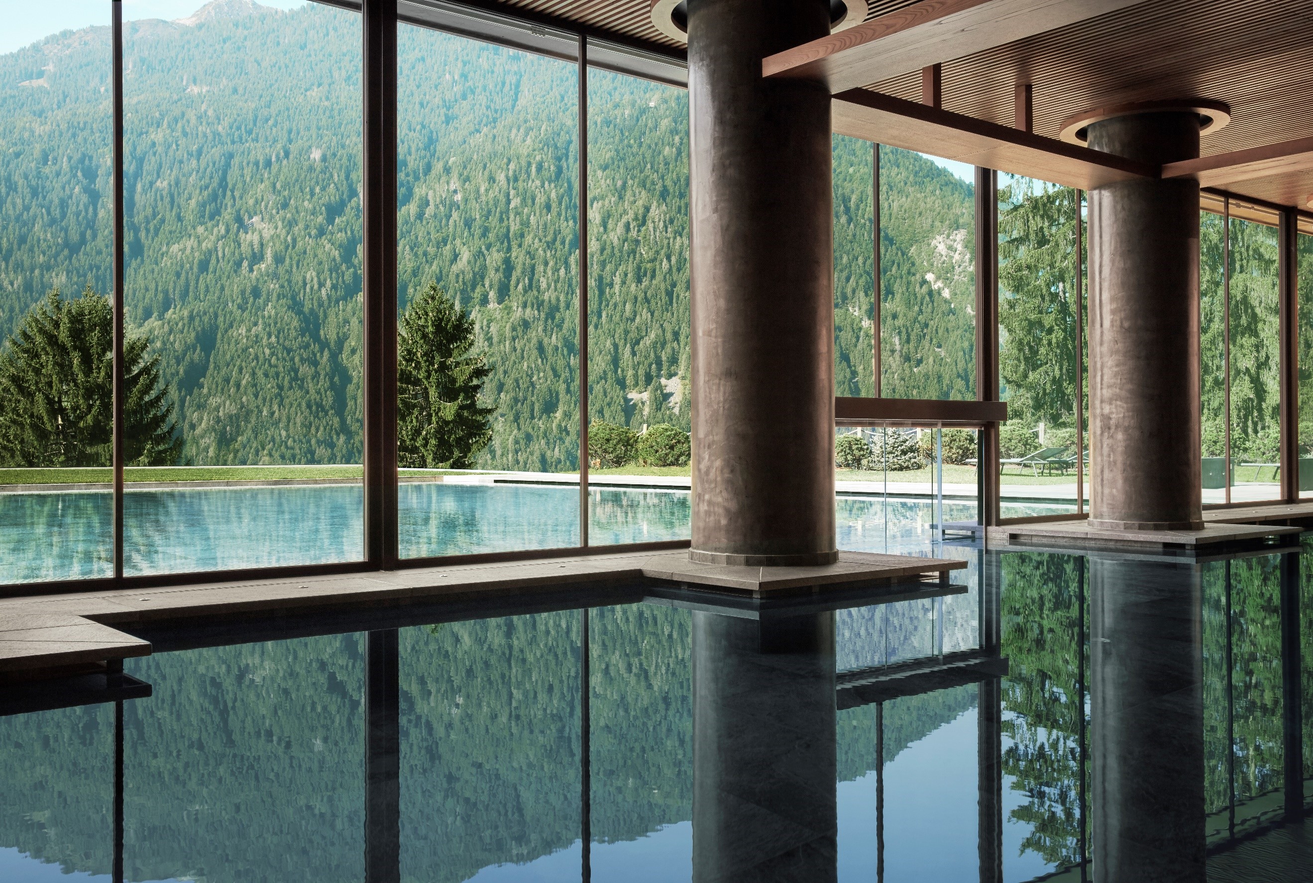 The main pool at LEFAY Resort &amp;amp; Spa Dolomiti