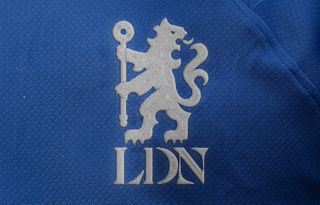 How Chelsea's new badge might look on a shirt