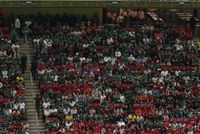 Empty seats at South Korea vs Czech Republic