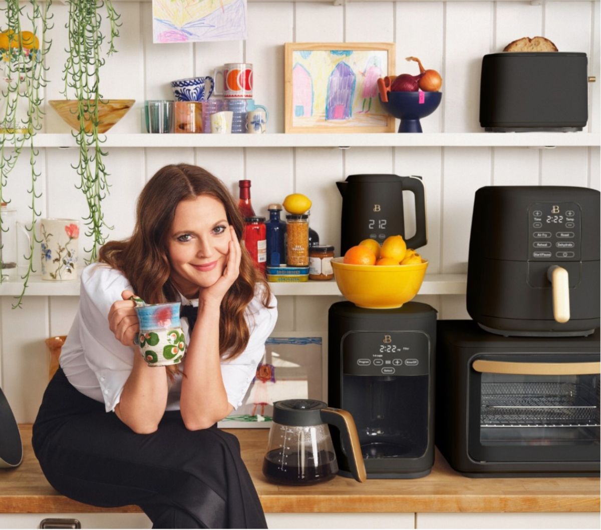 Drew Barrymore Beautiful Kitchenware is available worldwide Real Homes