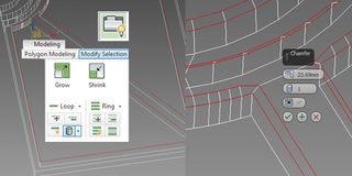 3ds Max has some useful tools to help you select multiple edges