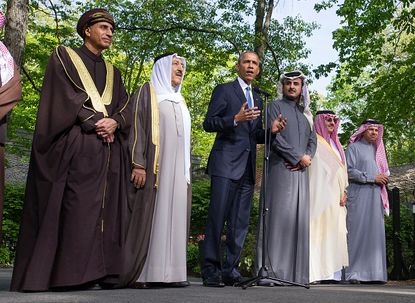 President Barack Obama and Gulf leaders.
