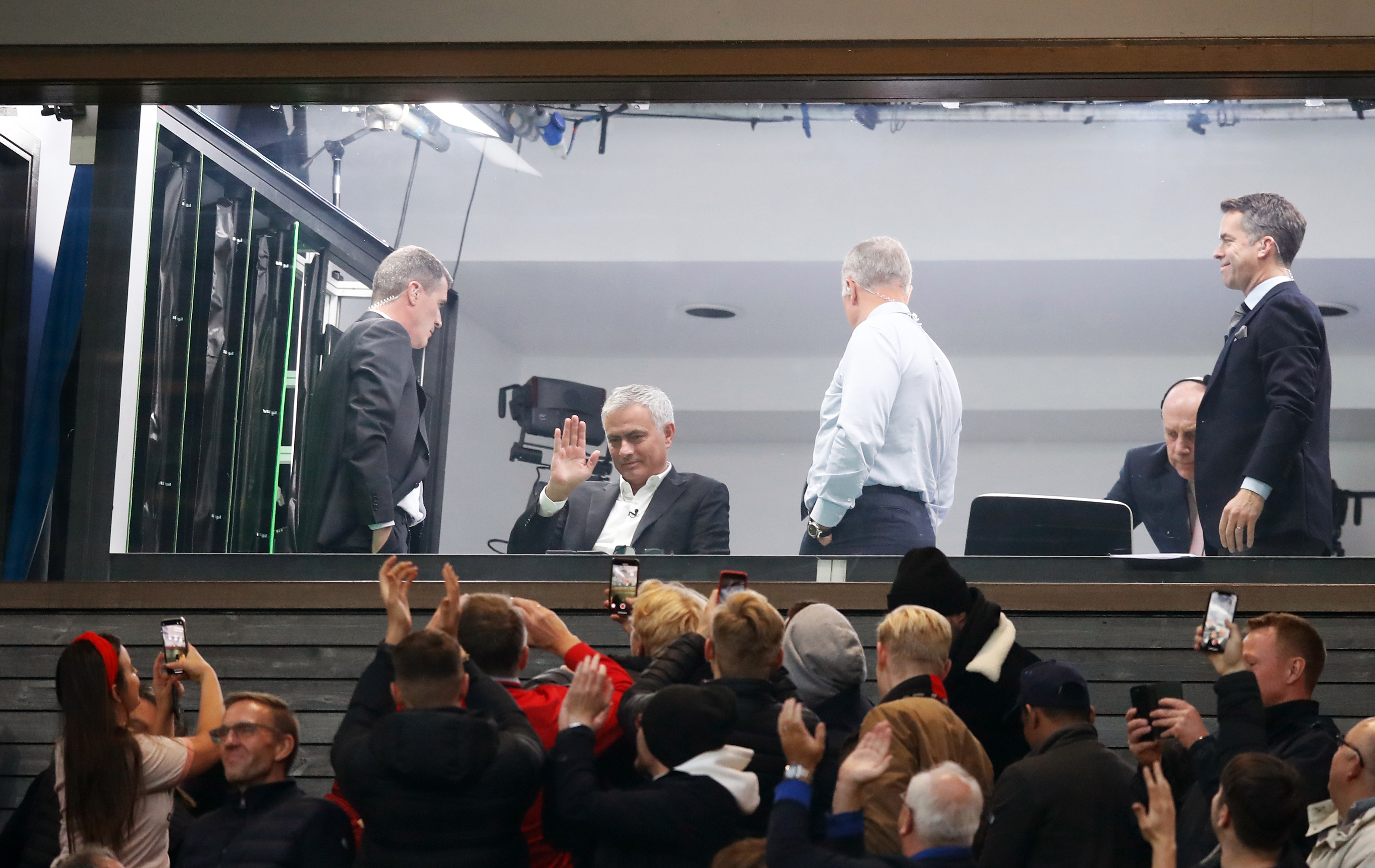 Jose Mourinho returned to Old Trafford in October as a Sky Sports pundit