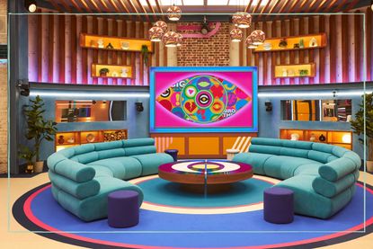 Big Brother house 2023 living room