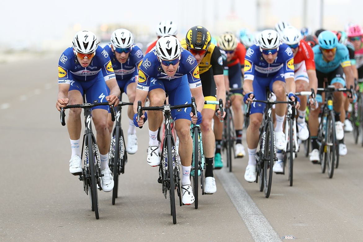 Quick-Step Floors pushes the pace