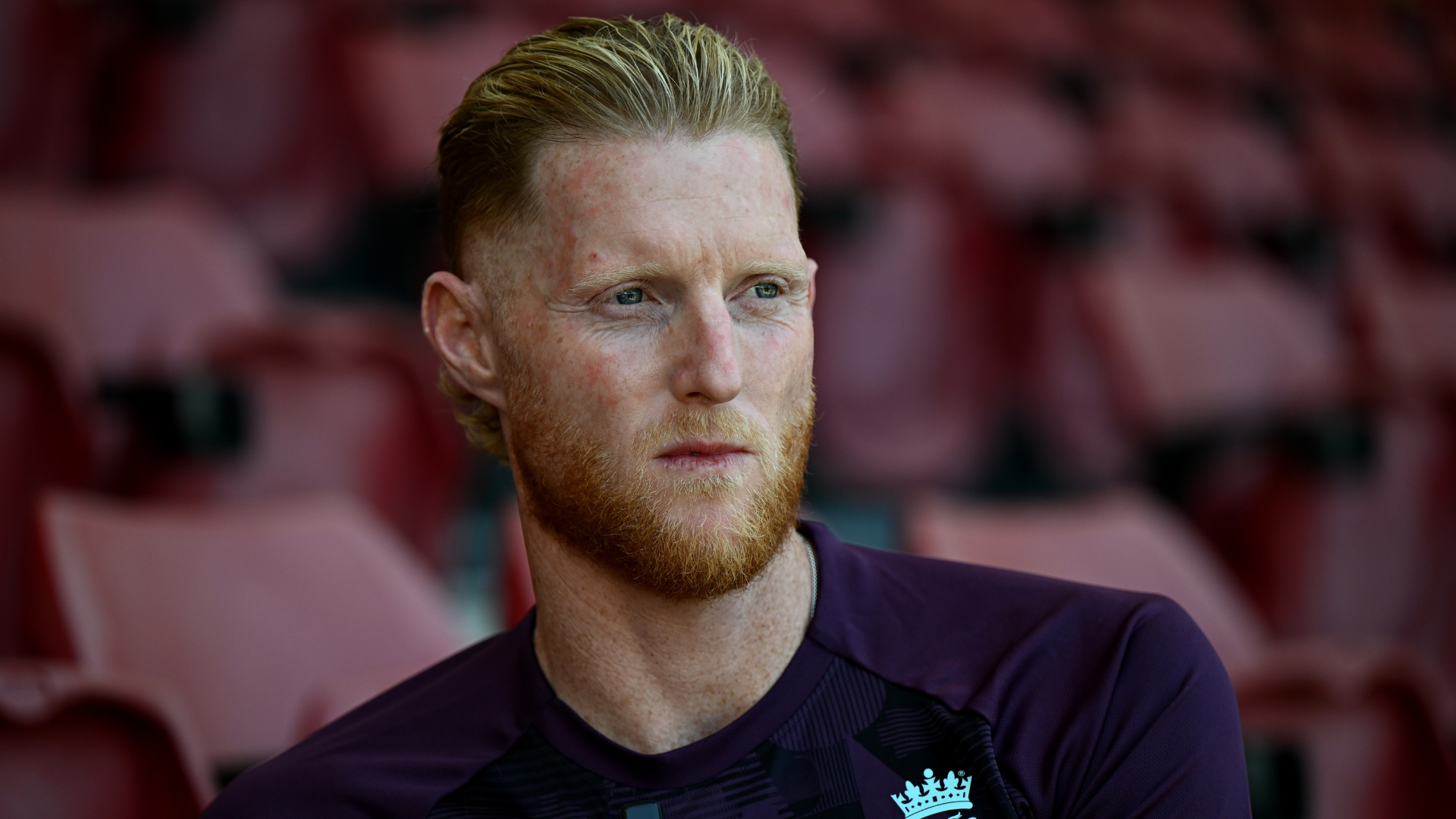 ADELAIDE, AUSTRALIA - DECEMBER 16: England captain Ben Stokes speaks to the BBC after a press conference at Adelaide Oval on December 16, 2025 in Adelaide, Australia.