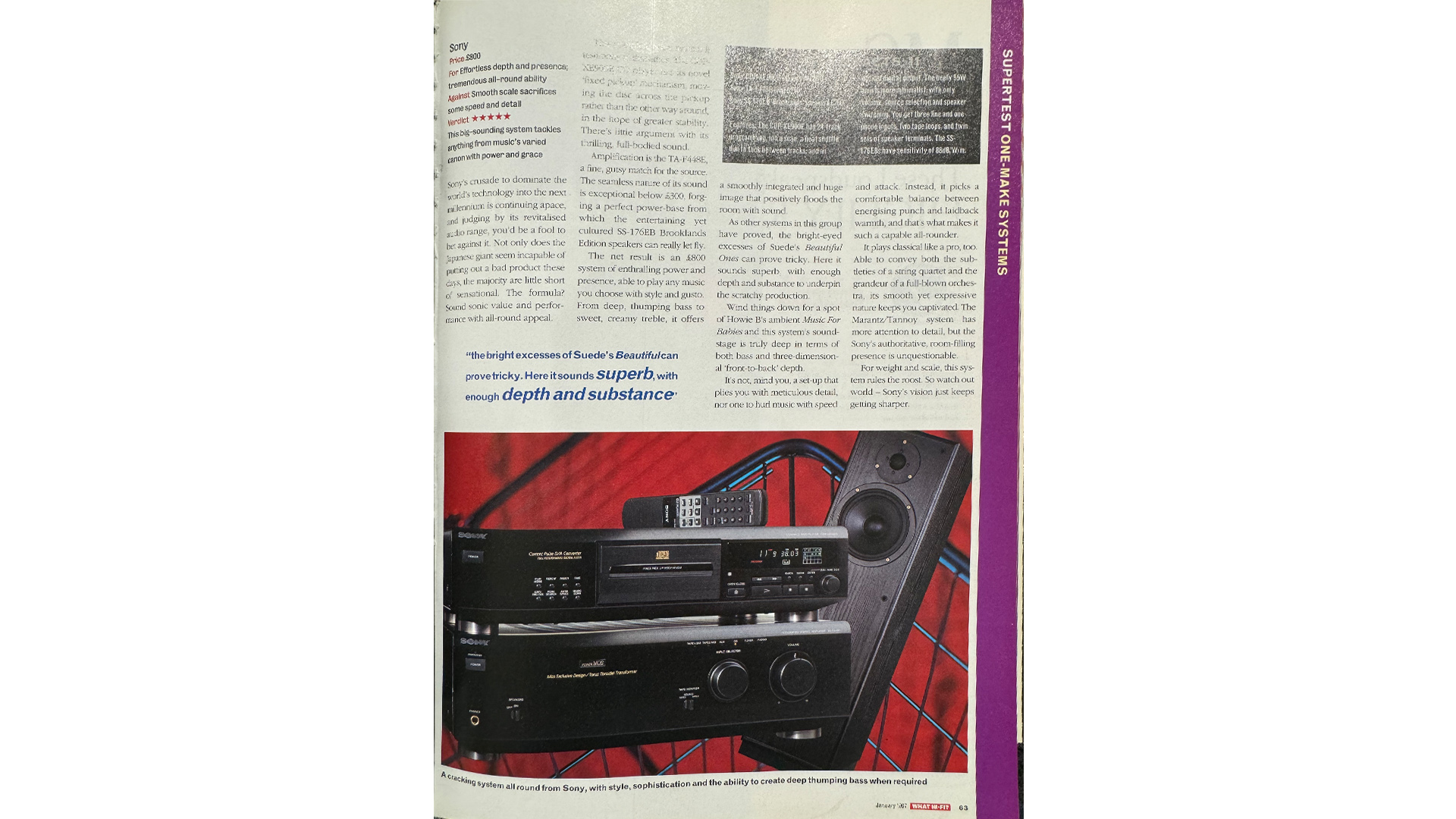 27 years ago, What Hi-Fi? was asking manufacturers to suggest their perfect hi-fi systems