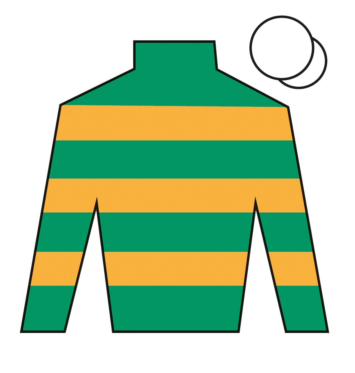 Jockey's silks for Oscars Brother in the 2026 Grand National