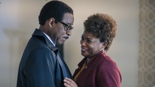 Courtney B. Vance as Franklin Roberts and Aunjanue Ellis as Martha Roberts in 61st Street