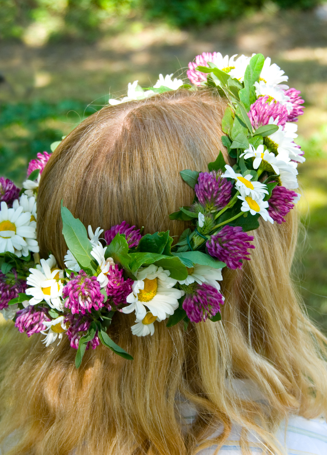 Midsummer flower crown