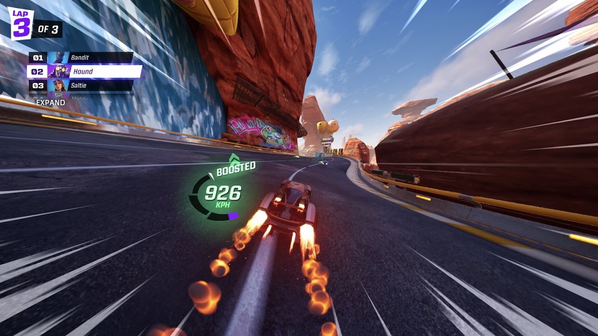 Rocket Racing review A hyperpolished racer that fails to stand out