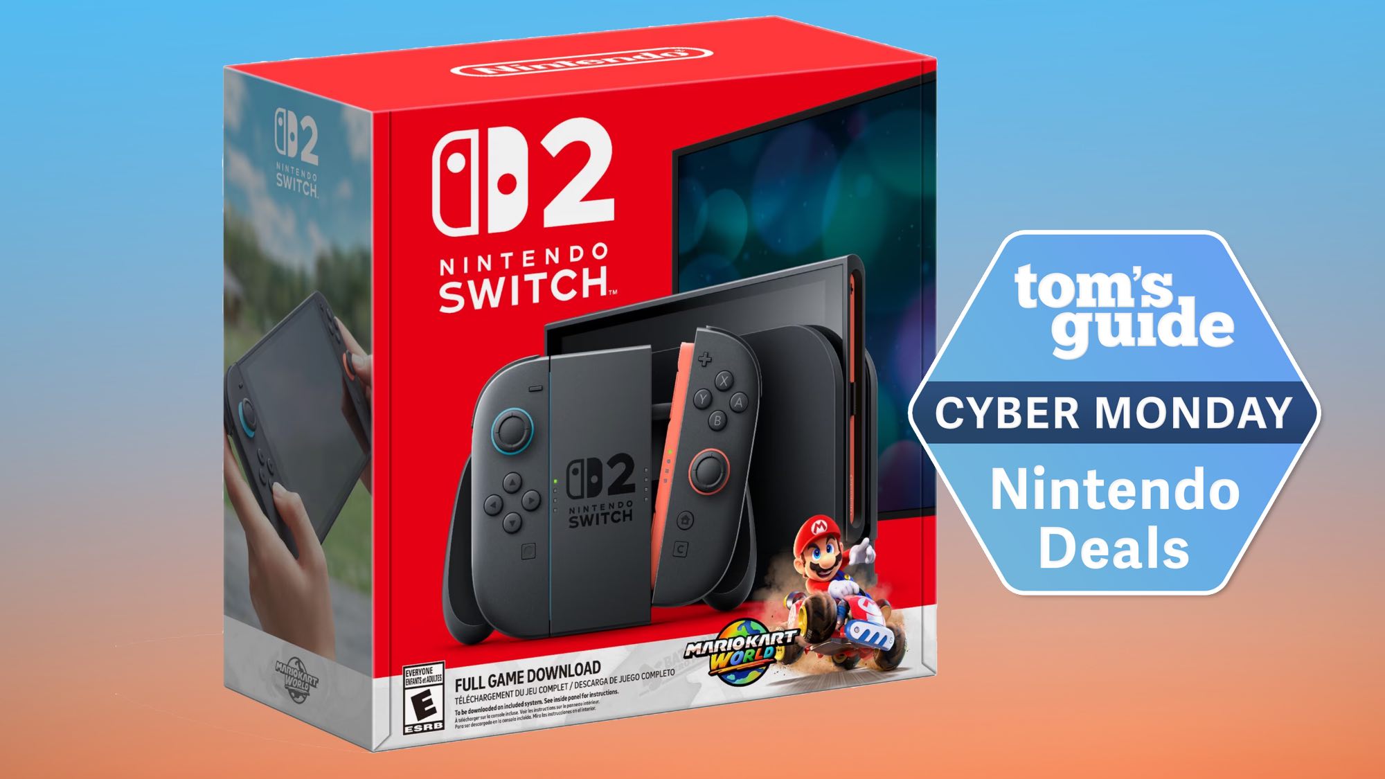 Nintendo Switch 2 with Mario Kart World Bundle