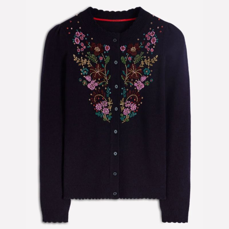 embellished cardigan