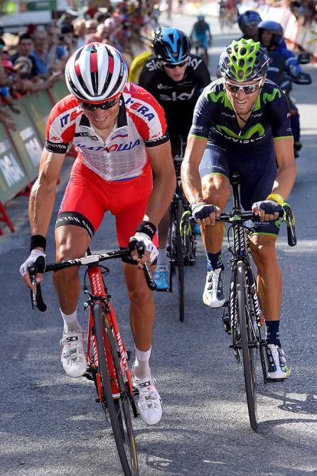 Joaquim Rodriguez on the attack