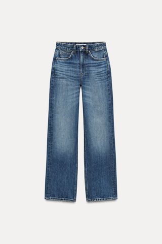 Straight Leg Long Length Z1975 Jeans With a High Waist