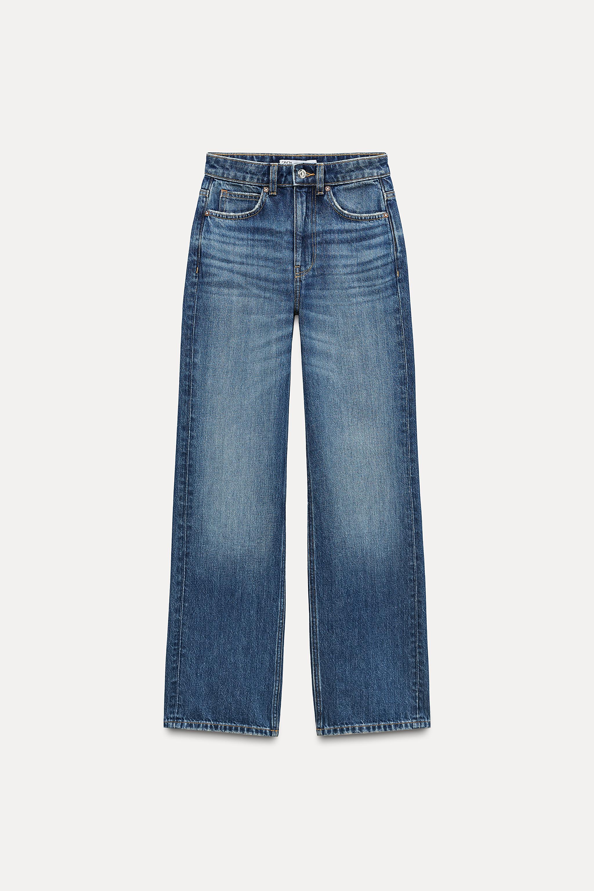 Straight Leg Long Length Z1975 Jeans With a High Waist