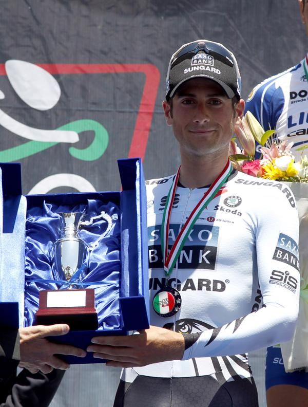 Manuele Boaro (Saxo Bank Sungard) netted a silver medal