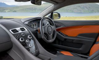The Vanquish has been given an eight-speed Touchtronic III automatic gearbox