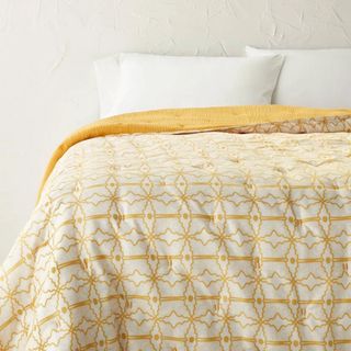 Reversible Gauze Quilt Gold - Opalhouse Designed With Jungalow