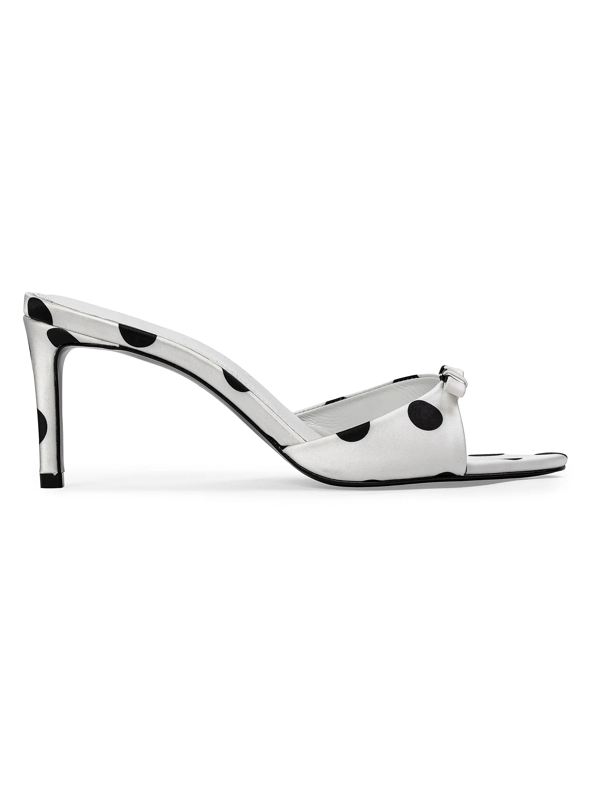 Albie 65mm Polka Dot Mules