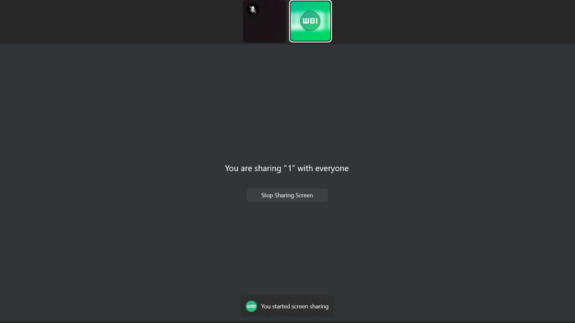 screen sharing feature on WhatsApp Beta during a video call