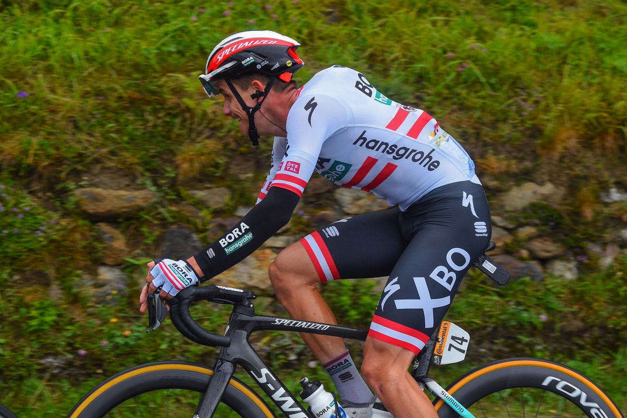 Tour de France 2021 108th Edition 16th stage El Pas de la Casa SaintGaudens 169 km 13072021 Patrick Konrad AUT Bora Hansgrohe photo Dario BelingheriBettiniPhoto2021