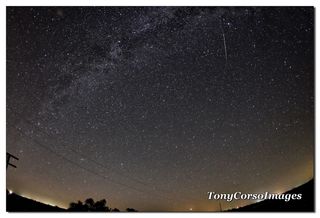 Eta Aquarid Meteor Over Texas