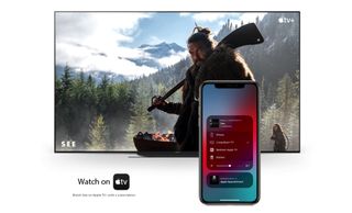 Sony Z8H series TV with Apple TV+ and AirPlay 2