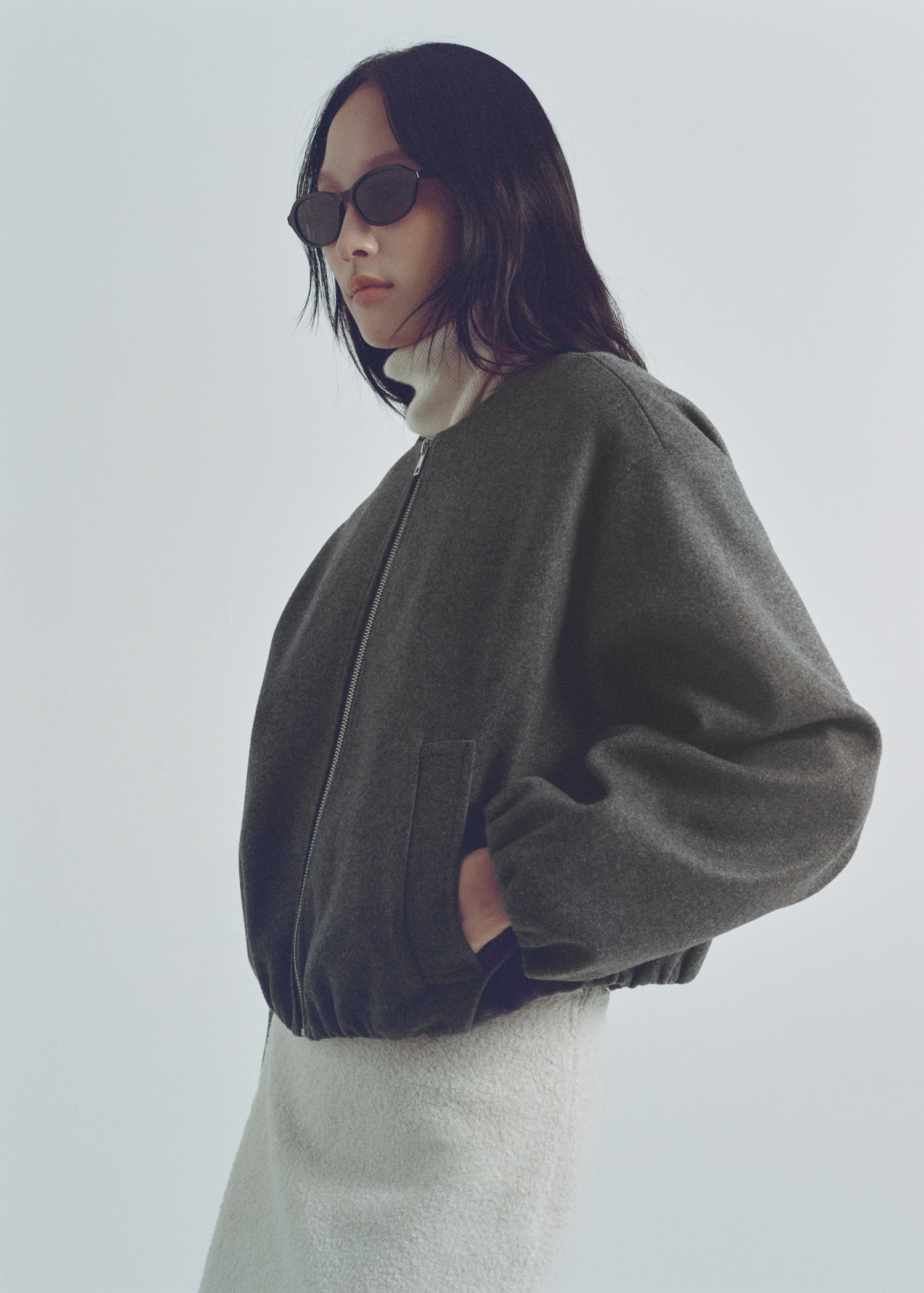 Gathered Bomber Jacket - Women | Mango United Kingdom