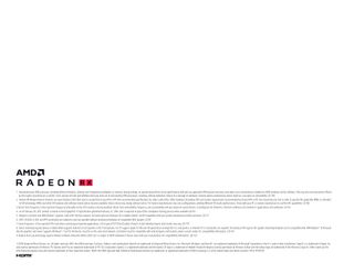 Quick Reference Guide: AMD Radeon RX Graphics Cards