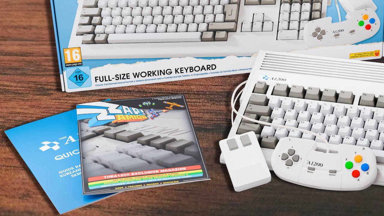 Amiga A1200 Remake: Первые британские комплекты получат специальный выпуск ZZAP! Magazine