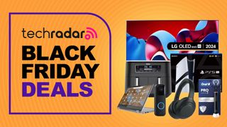 Collage of Black Friday deals including LG OLED TV, Ninja Air Fryer, PS5 Pro, Sony headphones, Oral-B toothbrush and Ring Doorbell