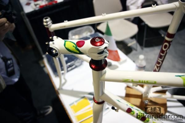 Intricate paint has been a defining trademark of Zullo's NAHBS bikes and this year was no different.