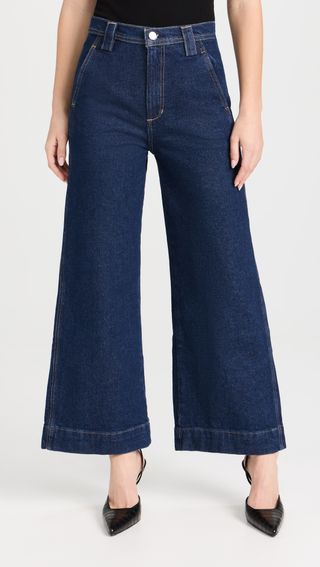 The Avery Wide Leg Ankle Jeans