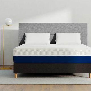 Amerisleep AS3 Memory Foam Mattress on grey bed frame in bedroom