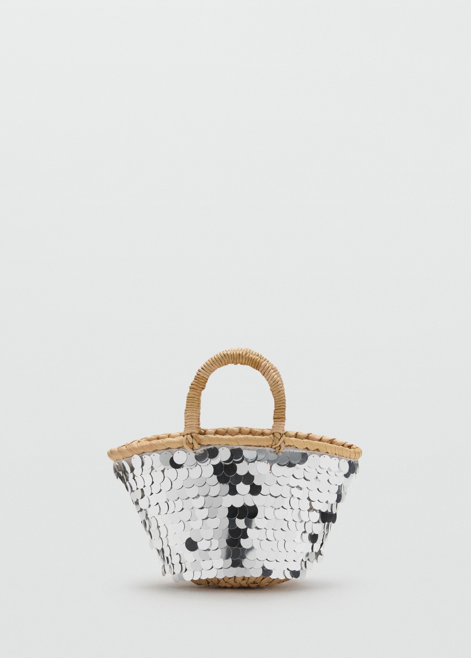 Sequined Mini-Basket Mango Usa