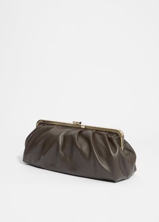 Classic Leather Clutch Bag