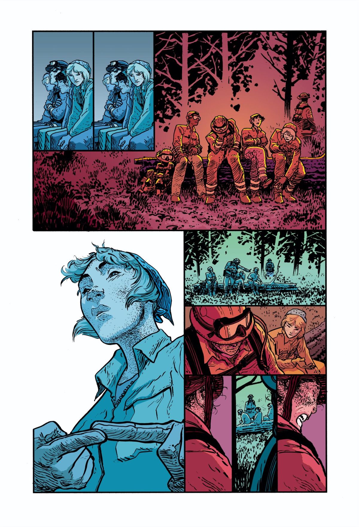 Dark Spaces: Wildfire #1 preview