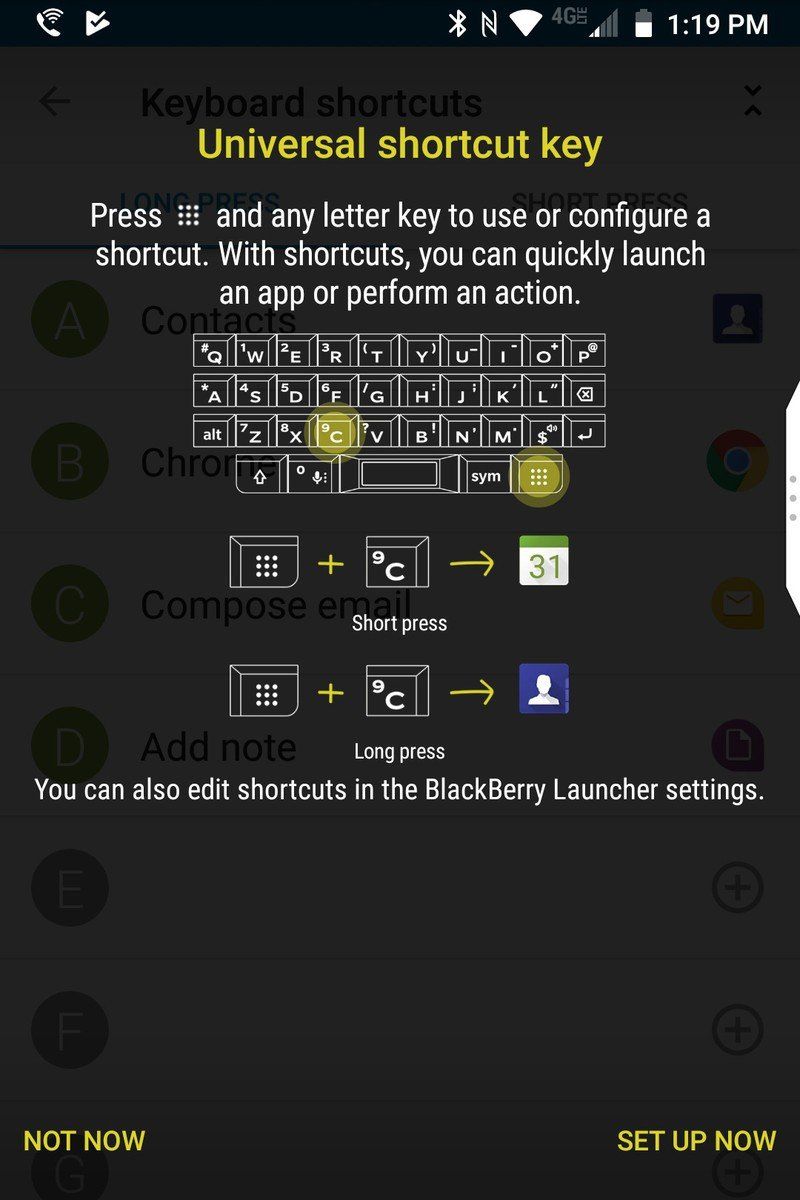 How to use the Speed Key and BlackBerry KEY2 keyboard shortcuts