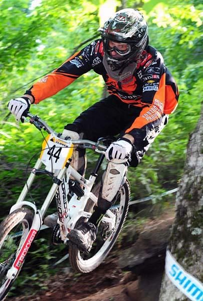 Chris Higgerson (Voncooper) flying off a jump