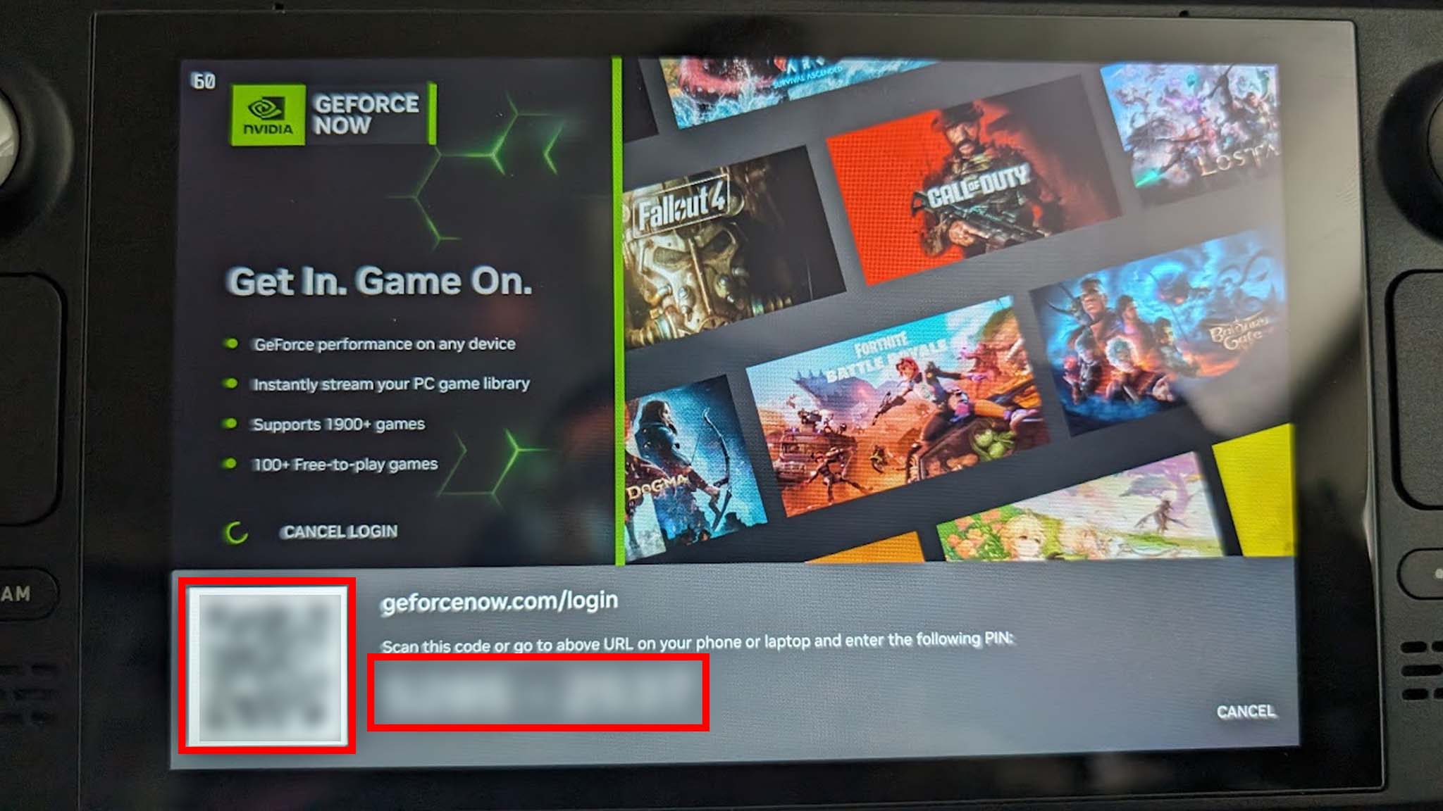 Как настроить NVIDIA GeForce NOW на Steam Deck