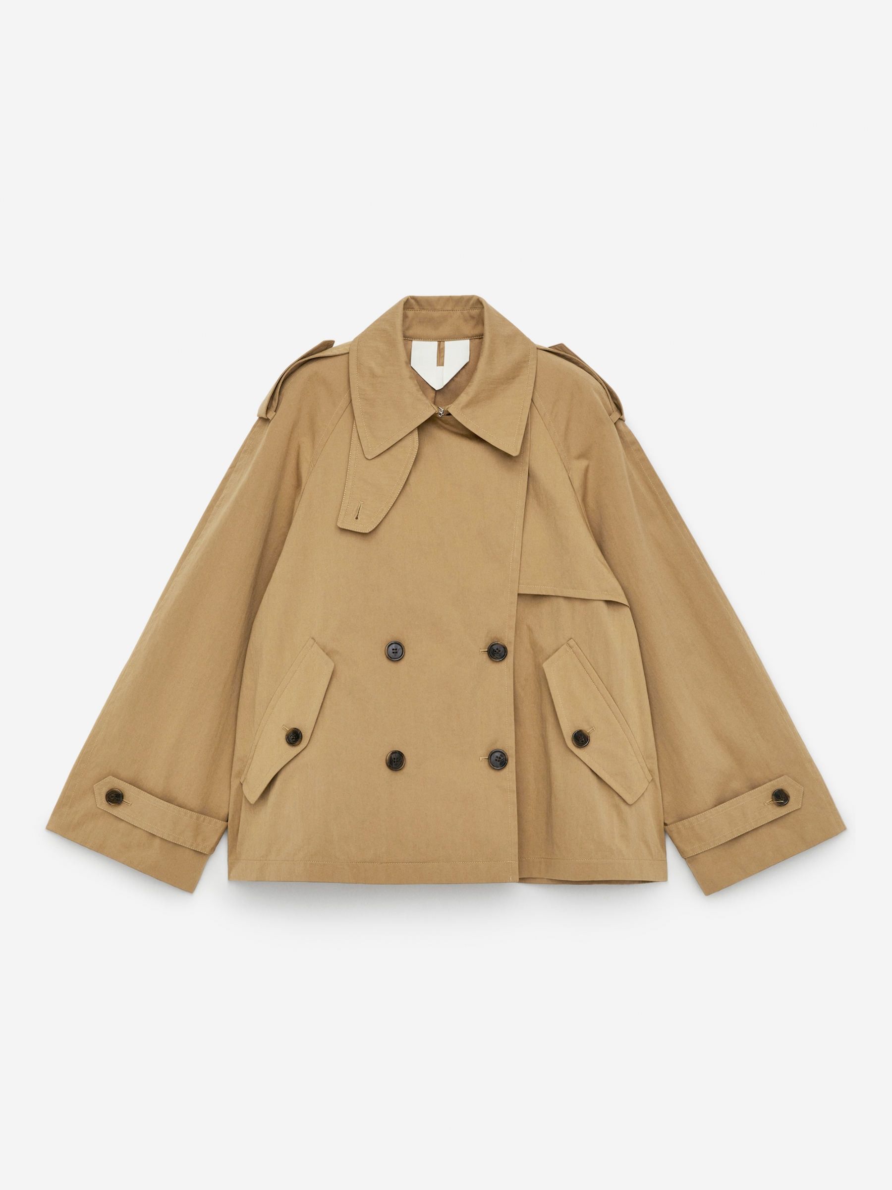 Short Trench Jacket – Beige – Women – Arket Gb